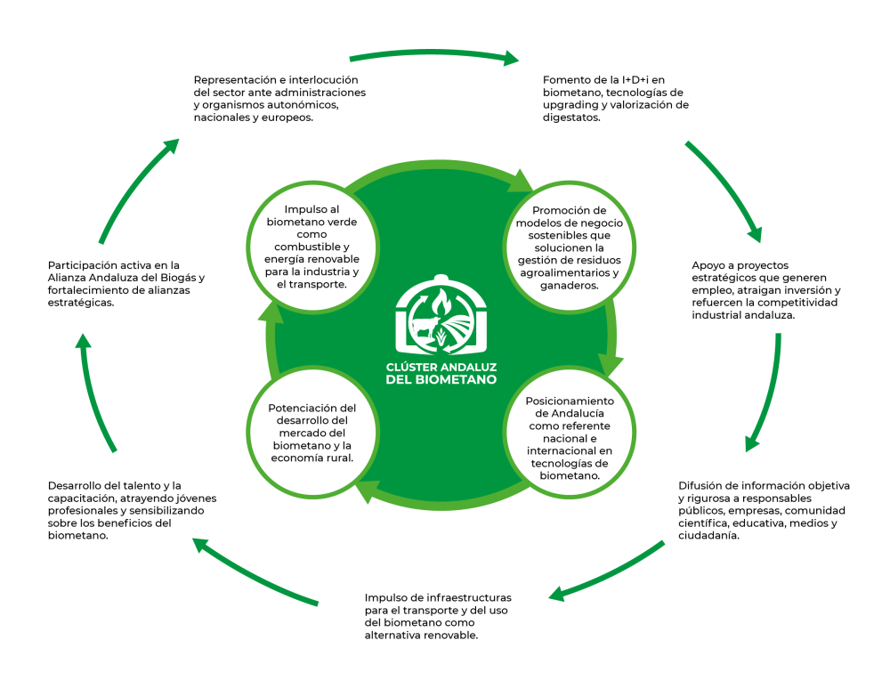 Principios Cluster Andaluz Biometano